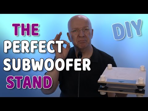 My Ultimate DIY Subwoofer Stand: Unleash Your NEUMANN KH Speaker's Full Potential