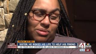 Drowning victim's family mourn 22-year-old