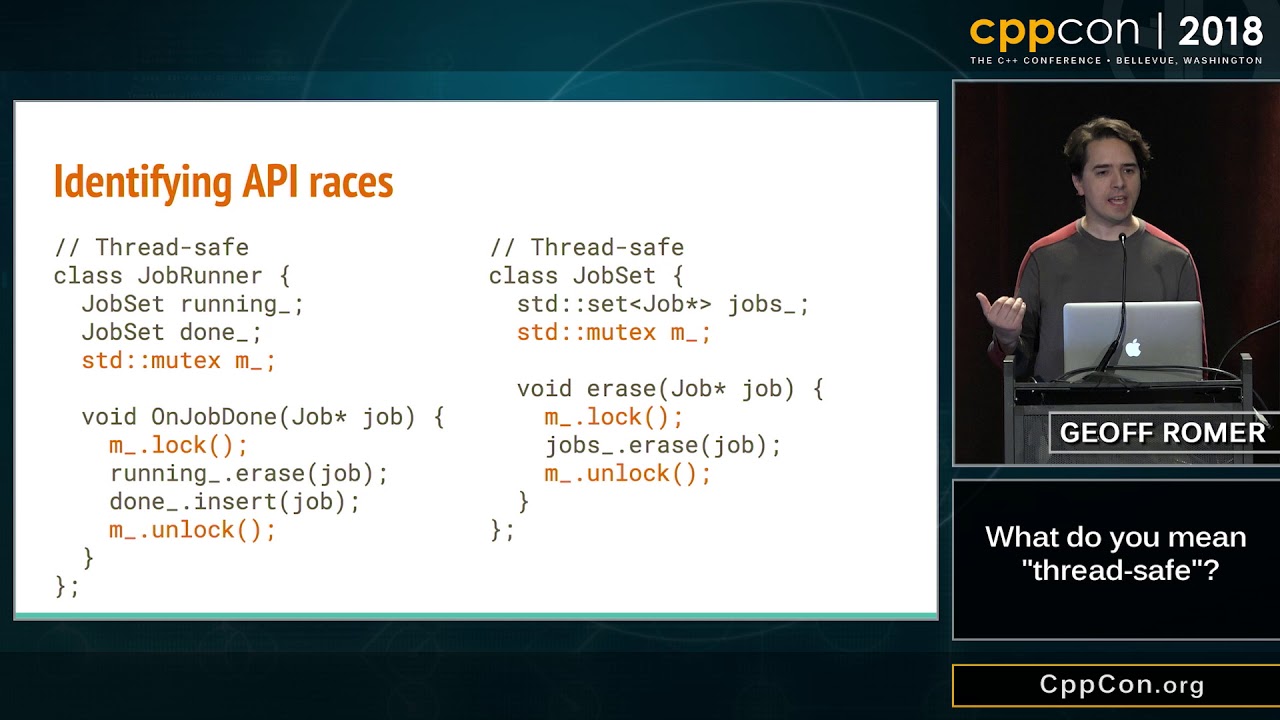 CppCon 2018: Geoffrey Romer “What do you mean 