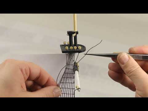 91- Elaboración de las arraigadas. HMS Terror - Modelismo Naval