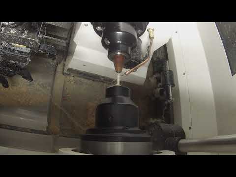 Inside the DMG Mori Lathe