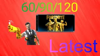 How to unlock 60/90/120 fps fortnite mobile Chapter 5 Season 2 Latest version