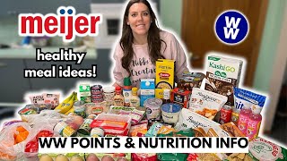 HUGE Healthy Grocery Haul | WeightWatchers Points | Healthy Meal Ideas For Weight Loss