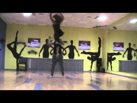 Tanja "Amazing". Dance rehearsal for Eesti laul 2014