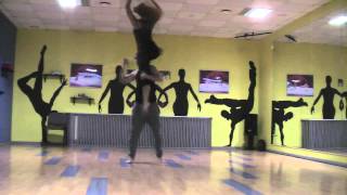 Tanja &quot;Amazing&quot;. Dance rehearsal for Eesti laul 2014