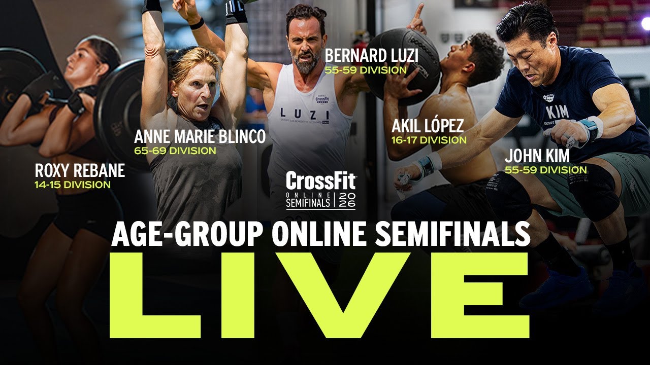 LIVE Workouts: The 2026 Age-Group Online Semifinals