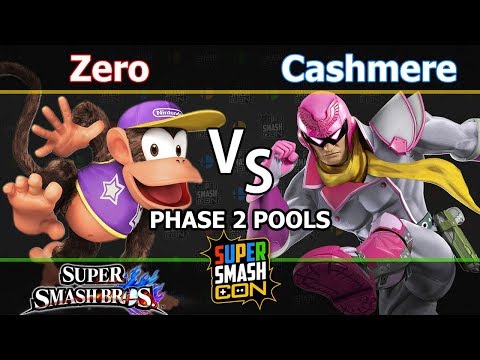 TSM|Zero (Diddy) vs. Cashmere (C. Falcon) - Wii U Singles Phase 2 Pools - SSC2017