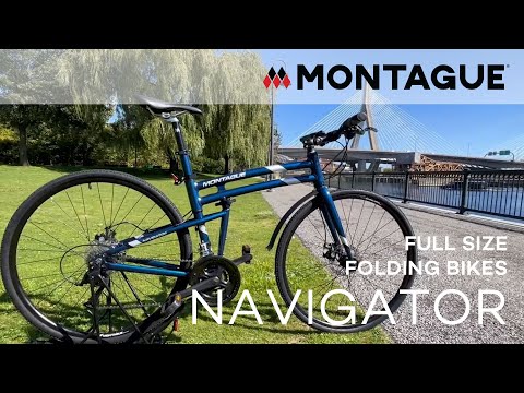 Montague Navigator - Full Size Folding Bike For Commuting