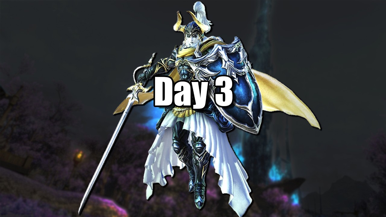 Solo FF14 LIVE - The Warrior of Light Day 3 - YouTube