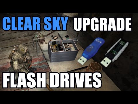 S.T.A.L.K.E.R.: Clear Sky - ALL Technician Upgrade USB Flash Drives - How To Get Them !