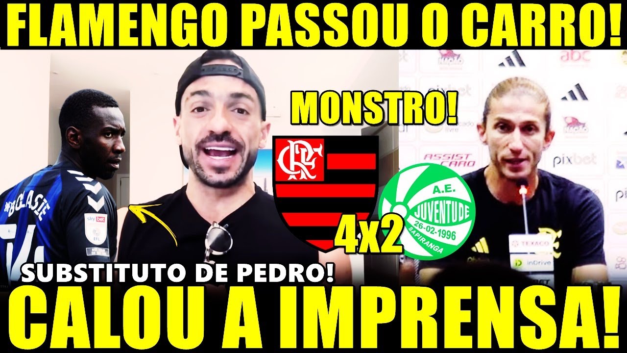 FLAMENGO PASSOU O CARRO! FILIPE LUÍS CALA A IMPRENSA! VENÊ MANDA O PAPO RETO! SUSBSTITUTO DE PEDRO!