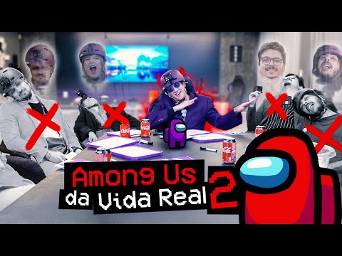 AMONG US DA VIDA REAL 2! COM TASKS NA MANSÃO INTEIRA!