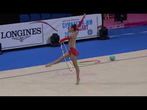 Ana Luiza FILIORIANU (ROU) hoop - 2015 Stuttgart worlds Qualifs