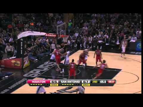 Houston vs San Antonio NBA Highlights 12/28/2012