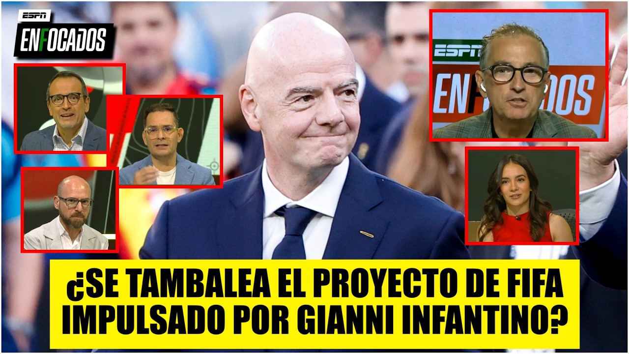 UEFA y CONCACAF PLANTARON CARA a las pretensiones de FIFA ¿INFANTINO ABANDONARÁ su plan? | Enfocados