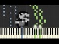 Super Mario Land Chai Kingdom Theme GB Piano Tutorial Synthesia