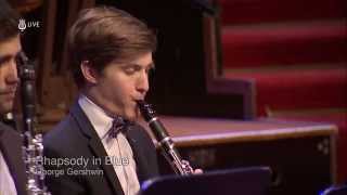 Gershwin Rhapsody in Blue - Opening clarinet solo - 2014 European Union Youth Orchestra, Amsterdam
