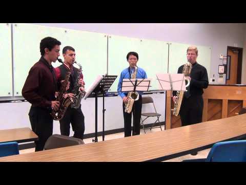 MRHS State Sax Ensemble - 5.29.2015