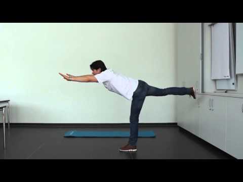 Übung der Woche Ausgabe 18 - Kräftigung der Rumpfmuskulatur, Gleichgewichtsschulung
