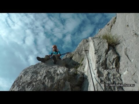 Klettersteig Che Guevara Gardasee #1: Kletterei beim Zustieg - Abenteuer Alpin 2011 (Folge 11.1)