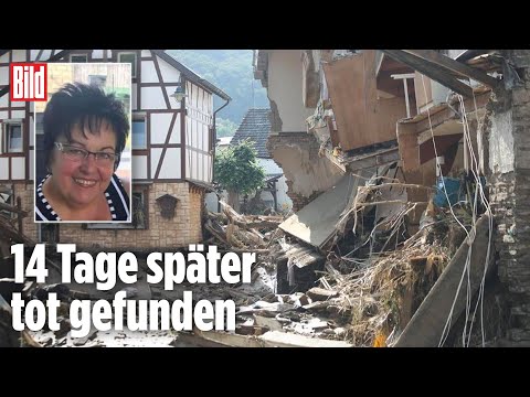 Frau mitsamt ihrem Haus durch Flut weggeschwemmt | Rech (Ahrtal)