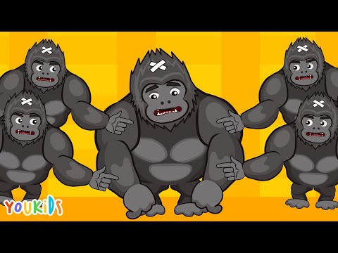 5 Little Monkeys Jumping on the Bed