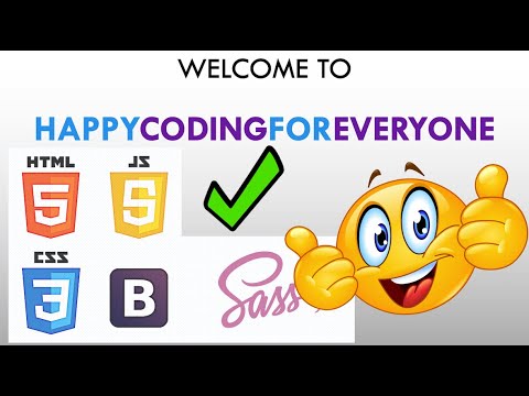 Tutorial -1 - Html,Css,SaSS,Bootstrap and Javascript Tutorial series