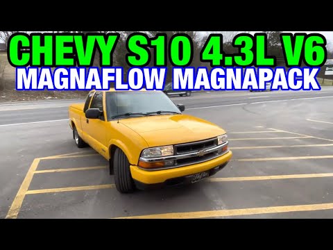 2001 Chevy S10 4.3L V6 Dual Exhaust w/ MAGNAFLOW MAGNAPACK!
