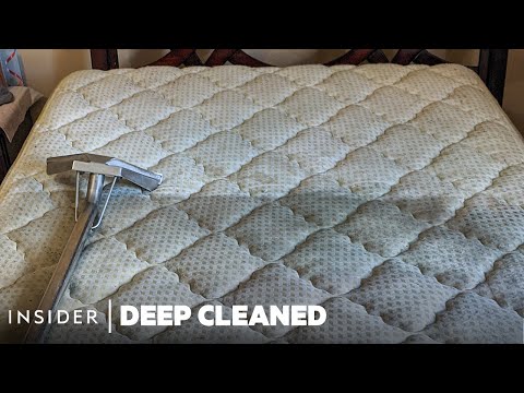 Watching  A Mattress With Seven Years Of Dirt Getting Deep Cleaned Is Oddly Satisfying