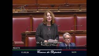 GARDINI: "VITTIME DI REATO IN COSTITUZIONE: UN PRINCIPIO DI CIVILTÀ PER NON LASCIARLE SOLE"