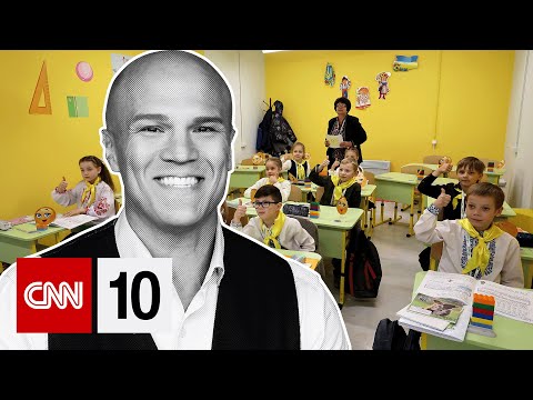 Children in Ukraine head back to school underground | September 3, 2025