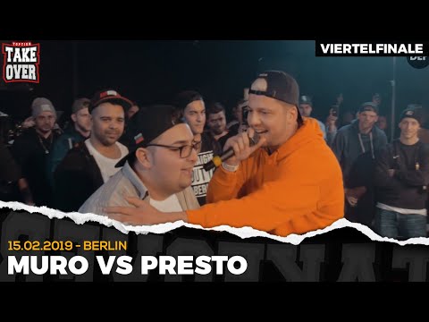 Muro vs. Presto - Takeover Freestyle Contest | Berlin 15.02.19 (VF 2/4)