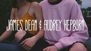 Sleeping with sirens; james dean &amp; audrey hepburn || lyrics español