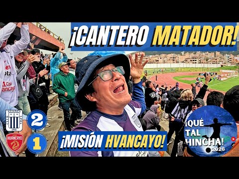 CANTERO touched by MESSI! Sport Huancayo vs. Alianza Lima 2026 (1-2)