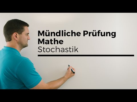 Mündliche Prüfung Mathe, Stochastik, Schrauben, Abitur, Abiturprüfung, Mathe by Daniel Jung