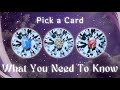 What Do You Need to Know Right Now?🧠⚡️ Pick a Card🔮 Timeless In-Depth Tarot Reading