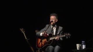 Lyle Lovett &amp; John Hiatt- Introduction to  &quot;Natural Forces&quot; 10/29/17 Memphis TN