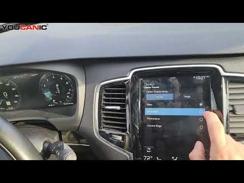 2016–2024  Volvo XC90: How to Show the Map on the Digital Instrument Cluster