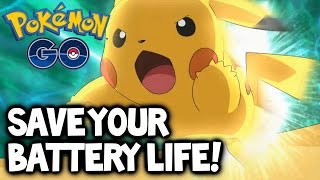 Pokemon GO ★ "How to save Battery Life" in Pokemon GO! ★ Battery Life Tips & Tricks Tutorial Guide!