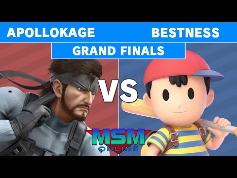 MSM Online 42 - ApolloKage (Snake) Vs. Bestness (Ness) Grand Finals - Smash Ultimate
