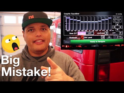 How to set EQ settings on head unit. Tune Equalizer to setup and adjust like a pro!