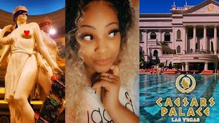 First Stay At Caesars Palace Las Vegas | Luxury Suite, Restaurants, Pool, Shops +