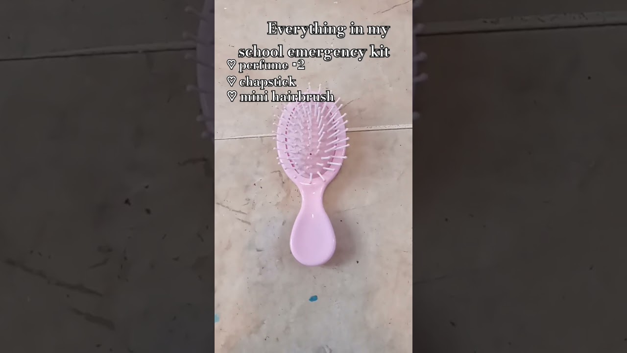 school emergency kit #art #school #emergencykit