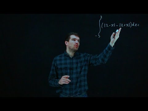 Calculul integralelor definite a functiilor in modul. Aplicatii ale integralei.