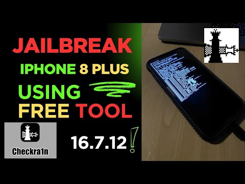 iphone 8 plus ios 16.7.12 jailbreak using free tool easy simples method guide step by step 2025