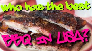 Who Has The Best BBQ In USA? Top Ten List!  Best BBQ In America!