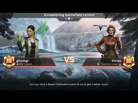 C&C Rivals: Avatar vs Basilisk + Cyborg + Artillery. Anti Tech counters gameplay.