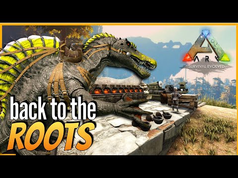 I missed ARK Evolved so much! ASE PvP INX 4 Man