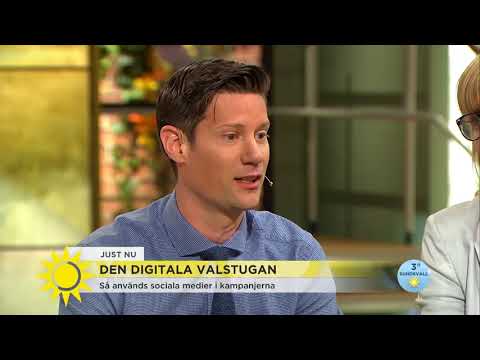 Så jobbar partierna med sociala medier inför valet - Nyhetsmorgon (TV4)