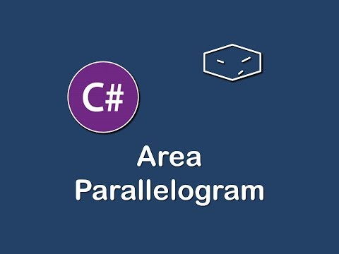 area of parallelogram in c